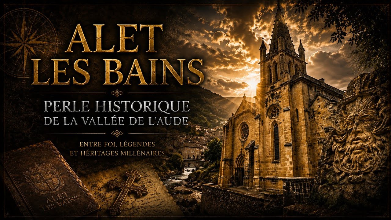 🕍Alet-les-Bains, perle historique de la vallée de l’Aude
