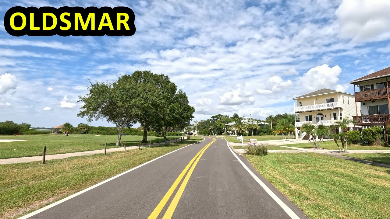 Oldsmar Florida - Driving Through