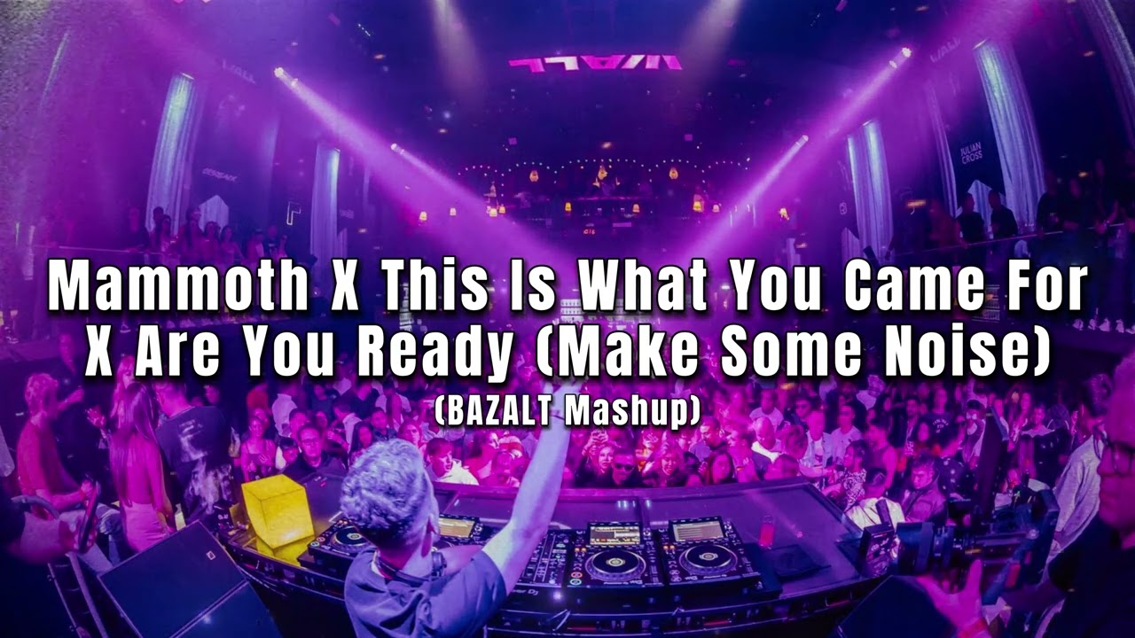 Mammoth X This Is What You Came For X Are You Ready (Make Some Noise) (BAZALT Mashup)