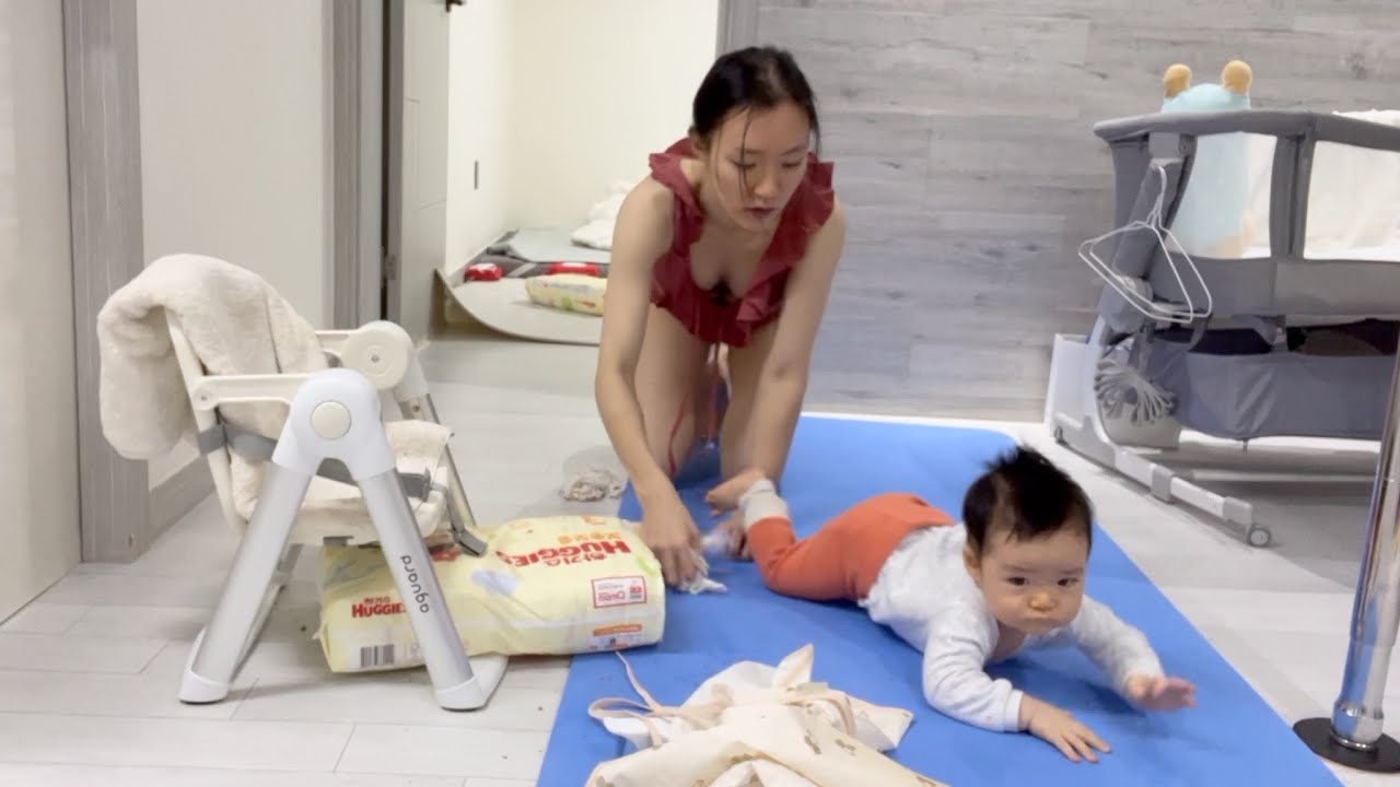 Sub)아기가 클수록 엄마는 마르는 현상 Baby getting bigger while Mommy getting thinner