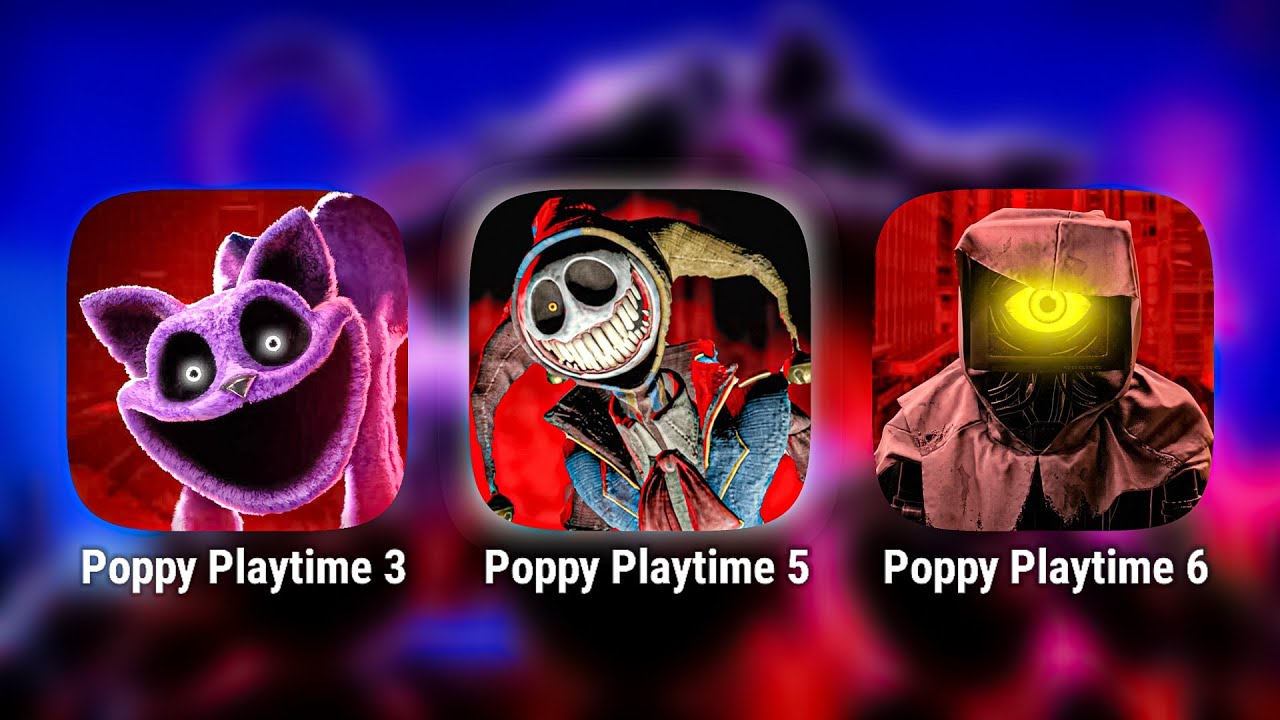 Poppy Playtime Chapter 3, 4, 5 & 6 Full Gameplay | Poppy Playtime Chapter 6 Gameplay | Poppy 6 | Mod
