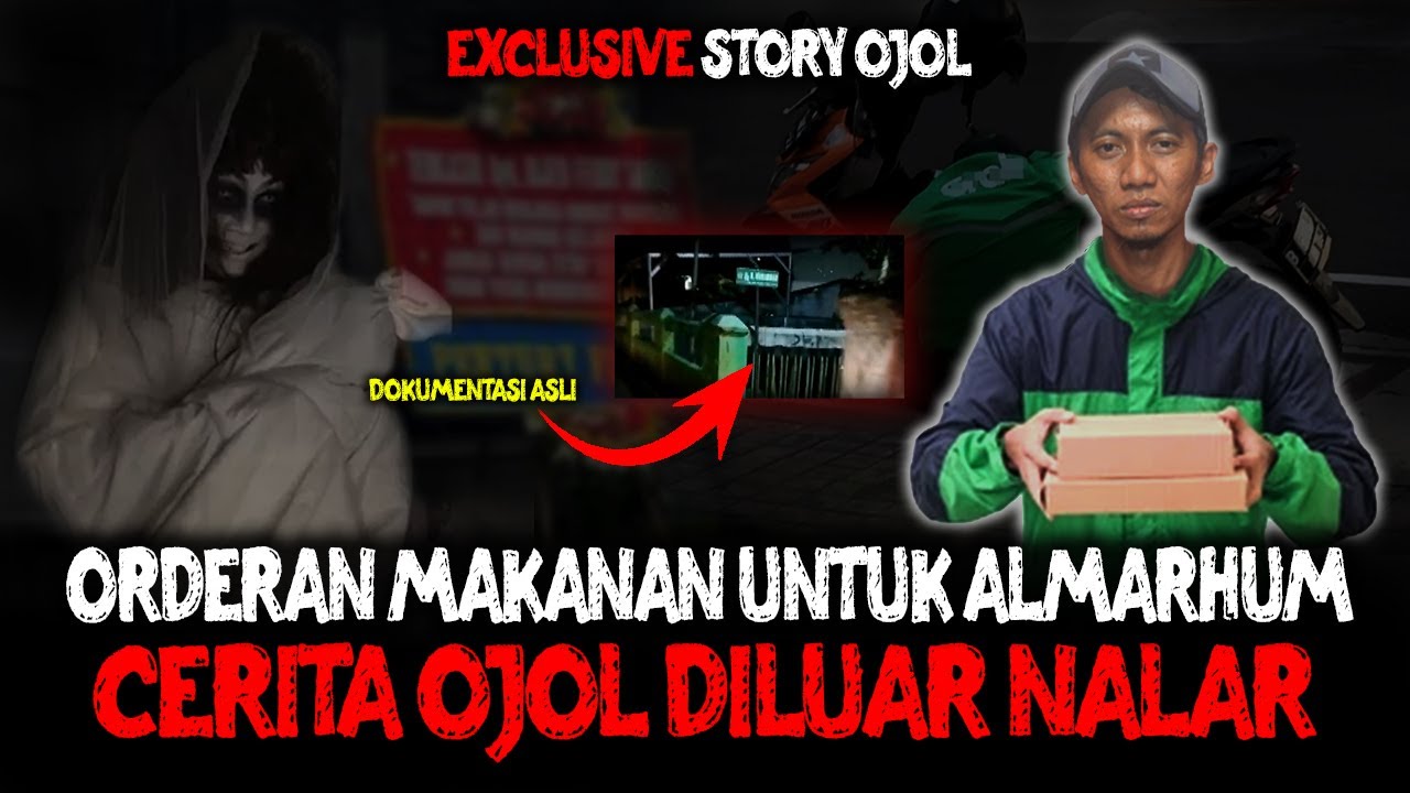 DIJAMIN HORROR !! KISAH MISTIS OJOL TERSERAM SELAMA GW NGONTEN