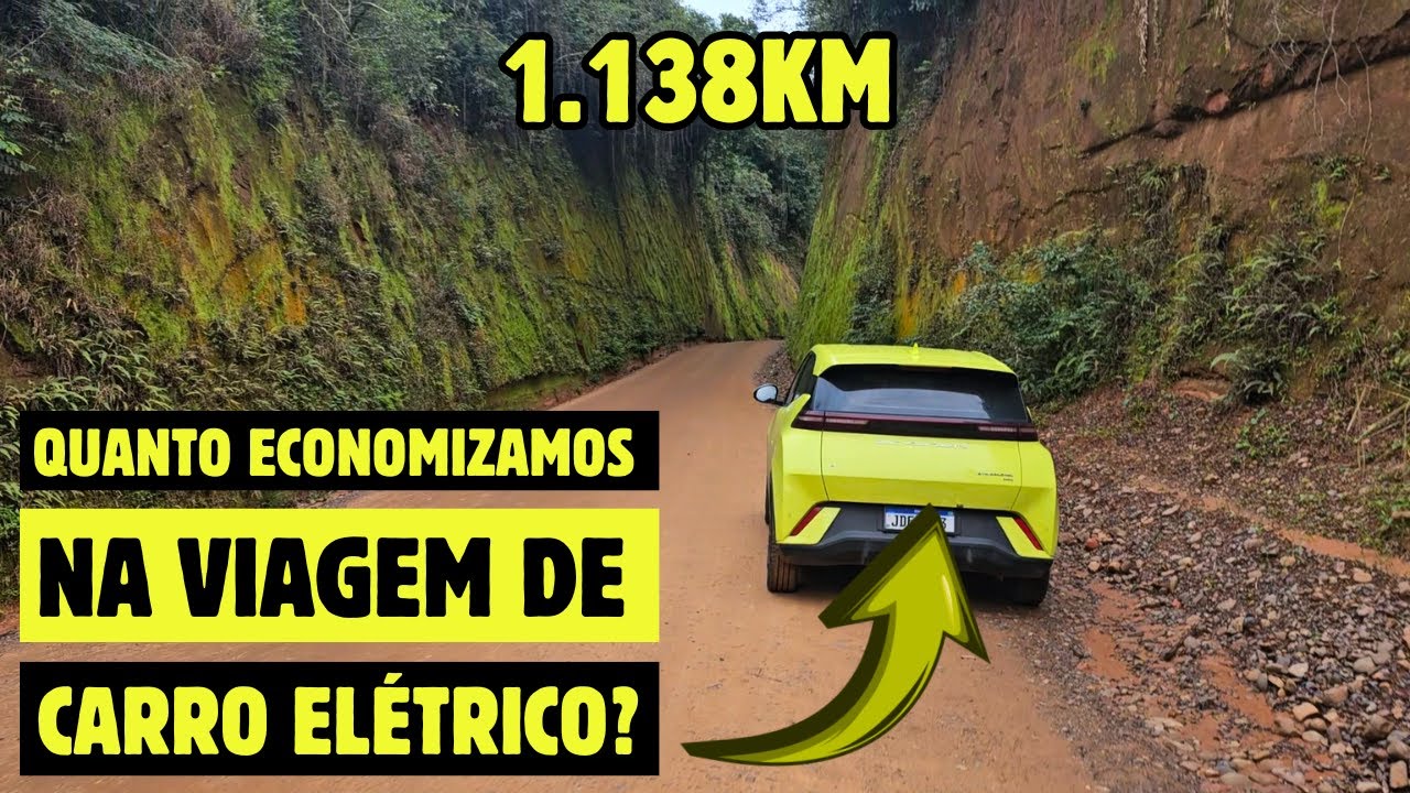 #332 QUANTO ECONOMIZAMOS NA VIAGEM DE CARRO ELÉTRICO?