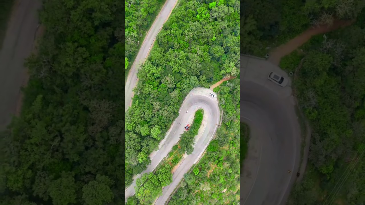 Mm hills road 🛣️#mmhills #travel #drone #dronephotography #karnatakatemples #love #malemahadeshwara