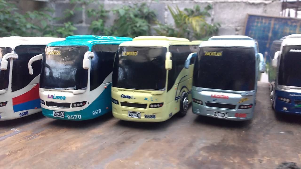 Autobuses Volvo 9700 a escala 1:43