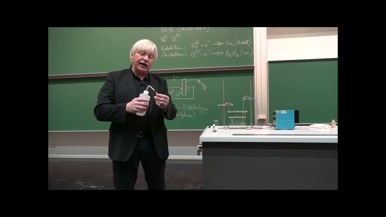 Schlaglichter der Chemie - Herstellung von Chlor durch das Amalgamverfahren mit Experimenten