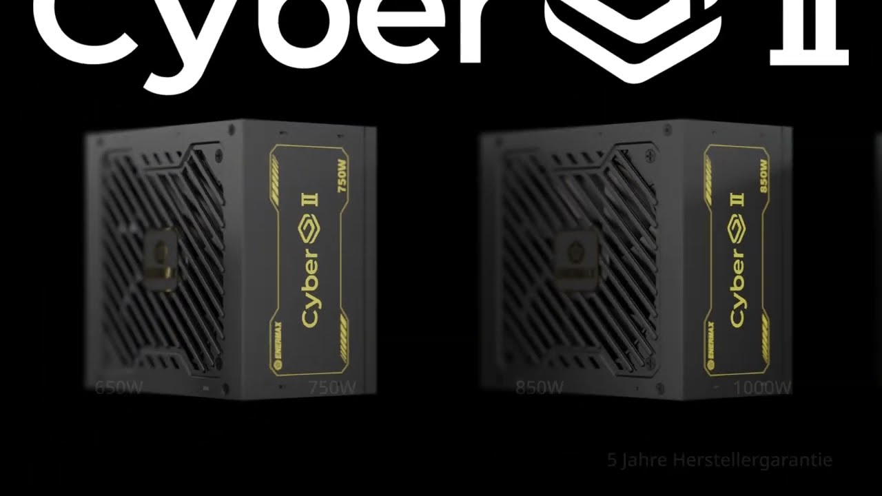 CyberG II 850 Watt 80 PLUS Gold Non-Modular ATX Netzteil