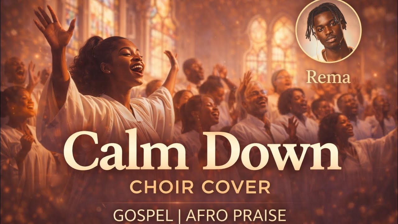 Rema – Calm Down (Hold On) | Gospel Choir Cover | Afro Praise Version