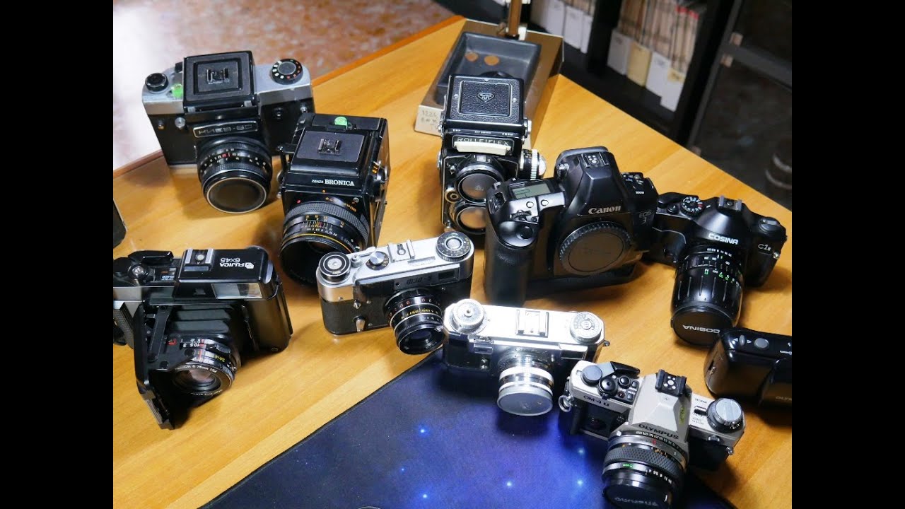 Le 20 macchine fotografiche che uso per fotografare