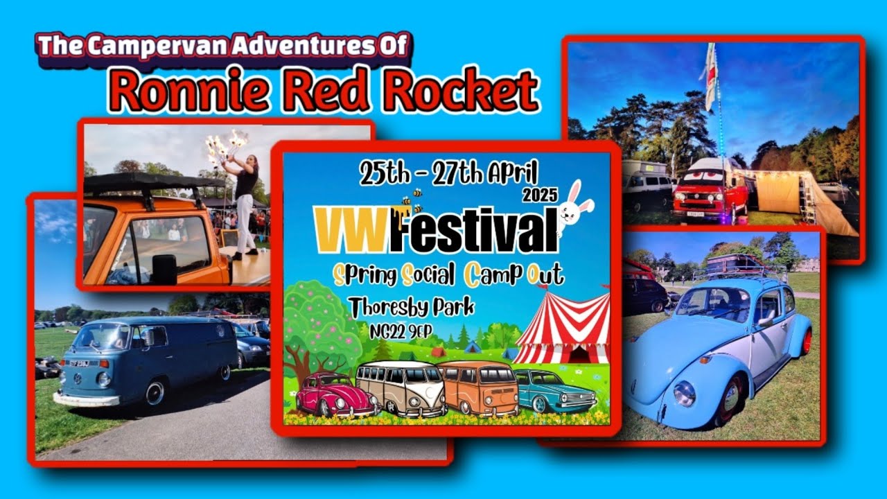 2025 VW Festival Spring Social Campout, a Ronnie Red Rocket adventure