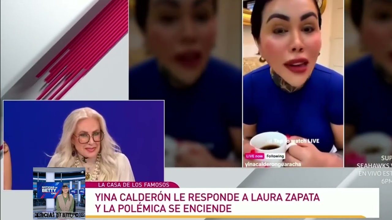 Laura Zapata reacciona a las declaraciones de Yina Calderón 