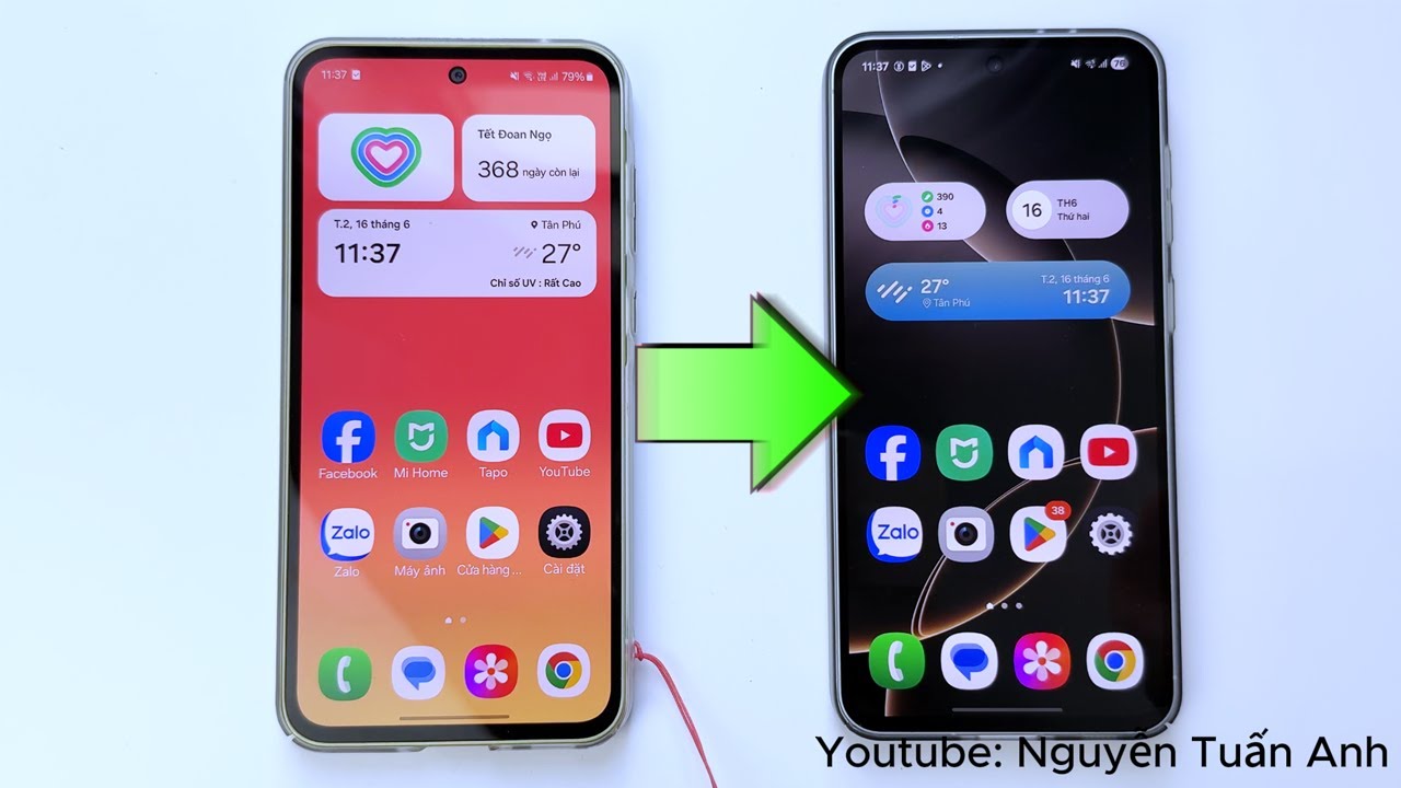 Chuyển dữ liệu từ máy cũ sang máy mới trên Samsung