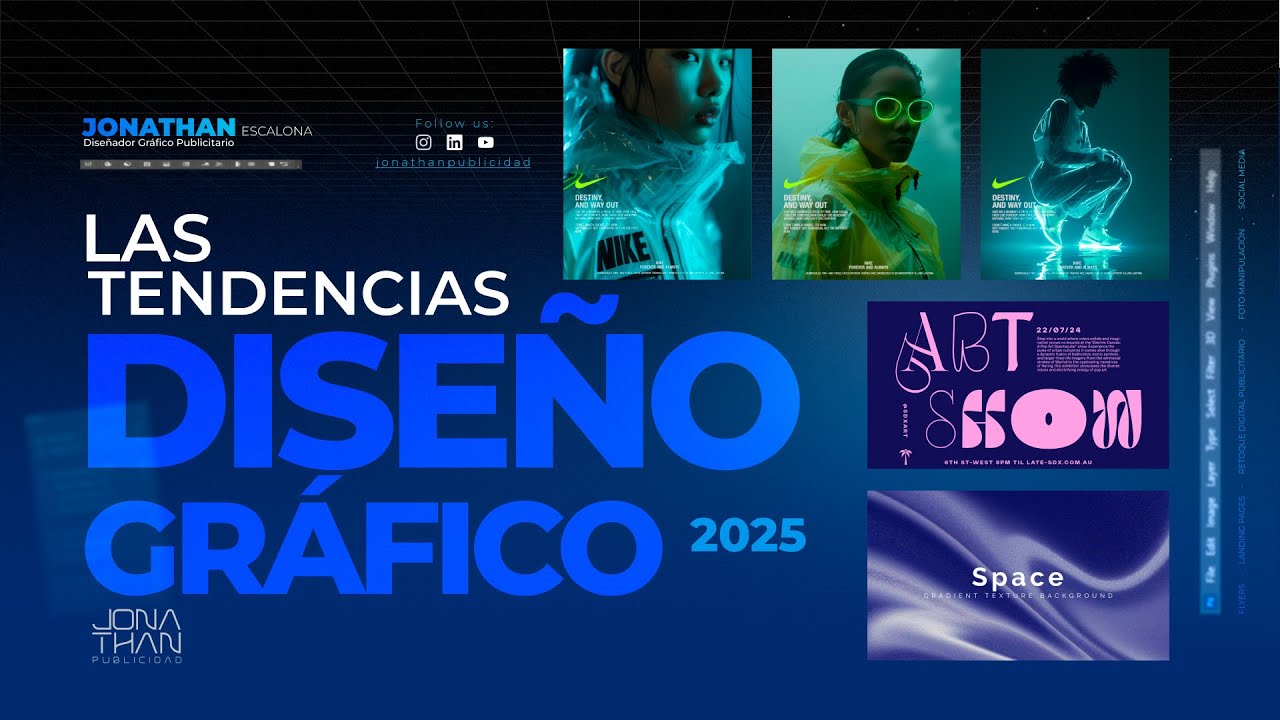 😲 DESCUBRE Las TENDENCIAS de DISEÑO GRÁFICO 2025 | Estilos de DISEÑO GRÁFICO que DOMINARÁN 2025 😬