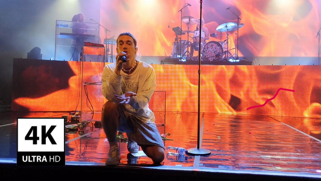 LANY - roll over baby [4K] - Birmingham 23.09.21 - LIVE