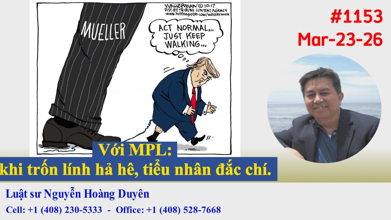 LS NHDuy&ecirc;n - DGCB#1153 - Với MPL: khi trốn l&iacute;nh hả h&ecirc;, tiểu nh&acirc;n đắc ch&iacute;.