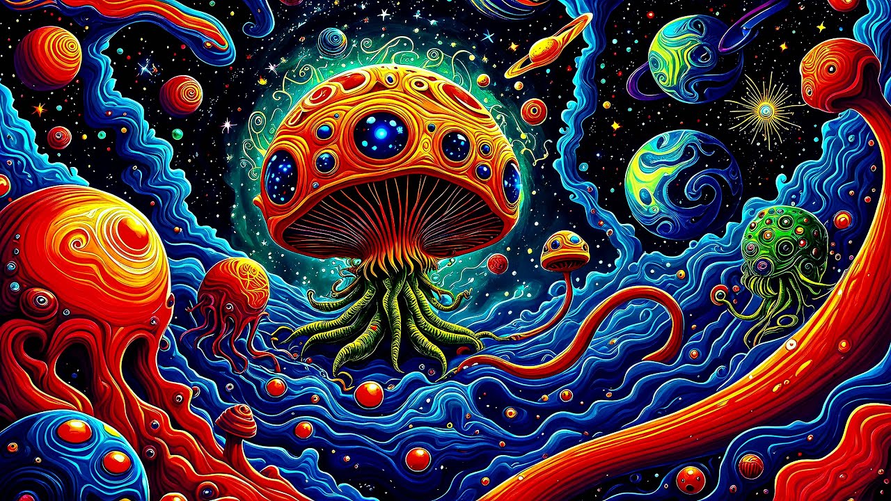 Your Psychedelic Loading Screen in a Surreal Parallel Universe