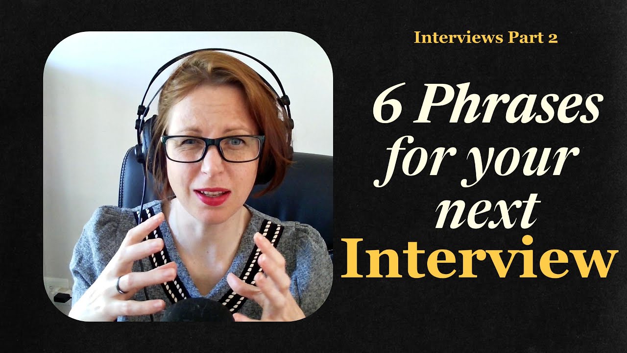 English Phrases That Help You Sound Confident in Job Interviews (Tech Edition)