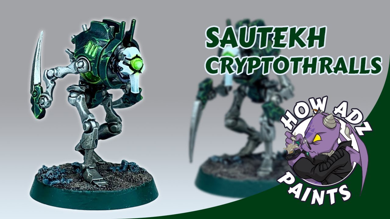 How Adz Paints... Sautekh Cryptothralls