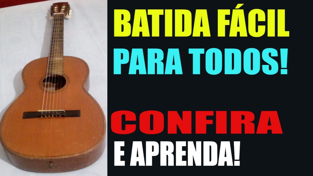 Aprenda a Batida da música 