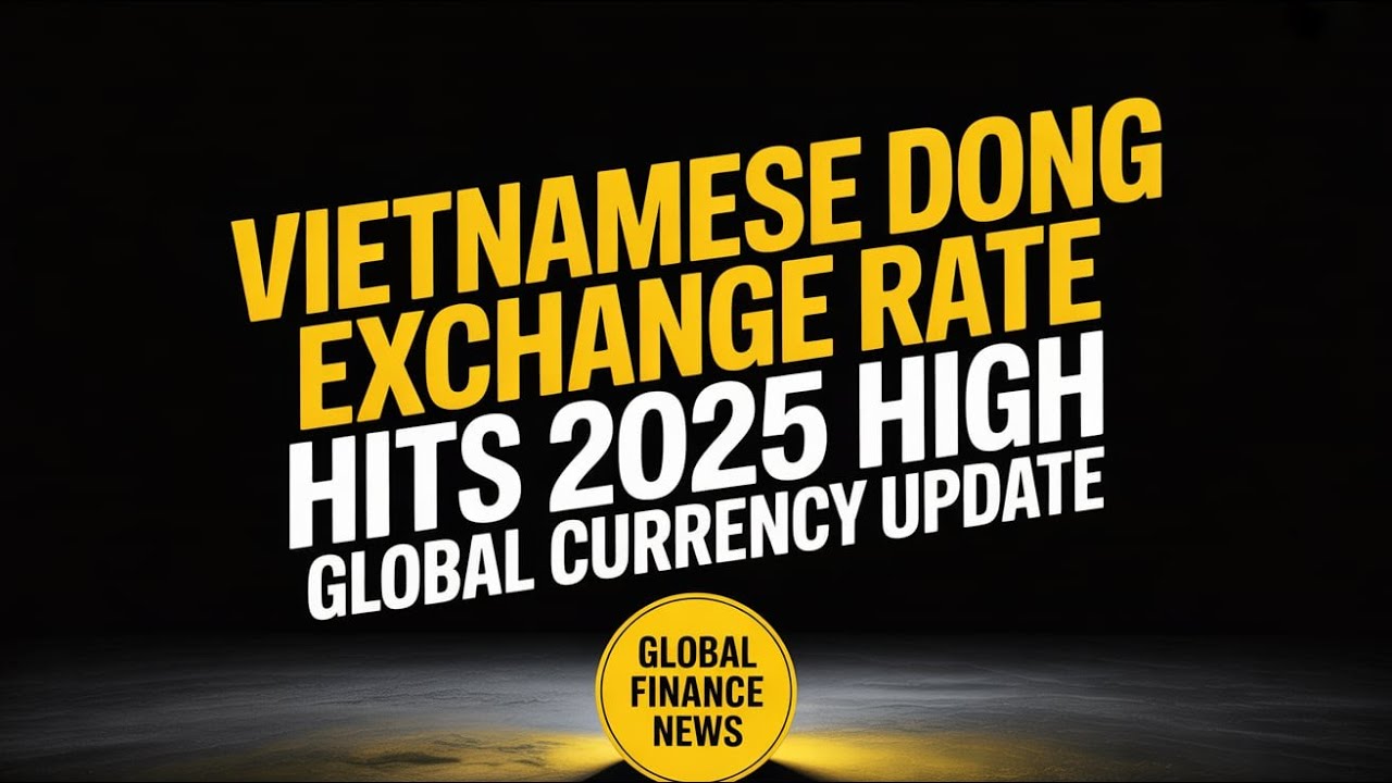 🌏 Vietnamese Dong Exchange Rate Hits 2025 High | Global Currency Update 📈