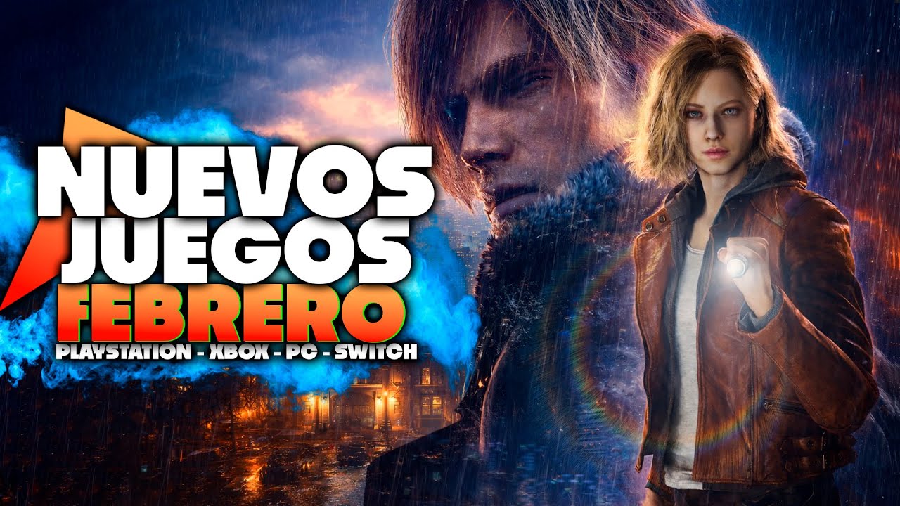 Los MEJORES juegos de FEBRERO 2026 🔥 Resident Evil Requiem, Nioh 3 y mucho mas