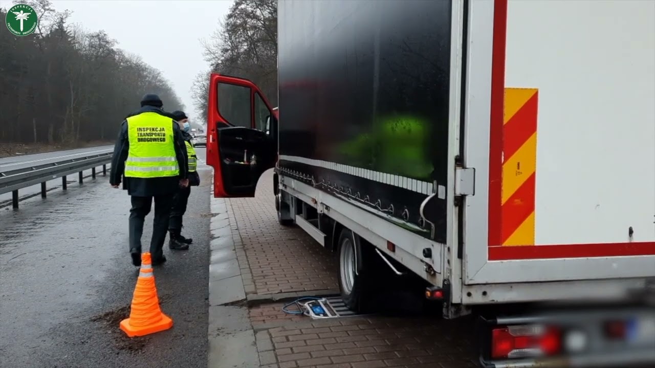 „Dostawczaki” z przekroczoną wagą
