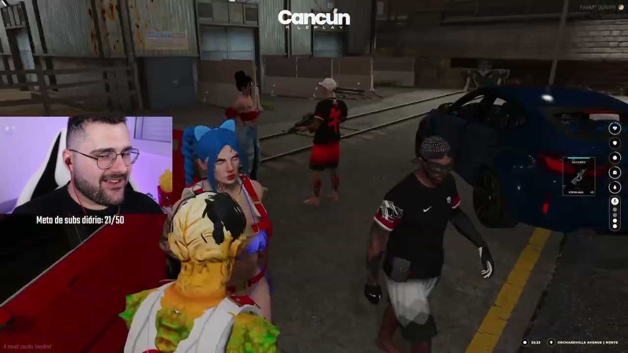 ERA DOS SEQUESTR0S! Batata é SEQUESTRAD0 EM CANCUN E DA TUDO ERRADO 😱 Park Tiffany GTA RP