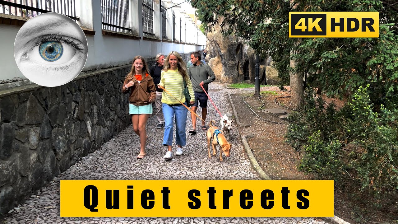 Quiet streets of Vinohrady - Czech Republic Prague 4k Walk 🇨🇿 HDR ASMR