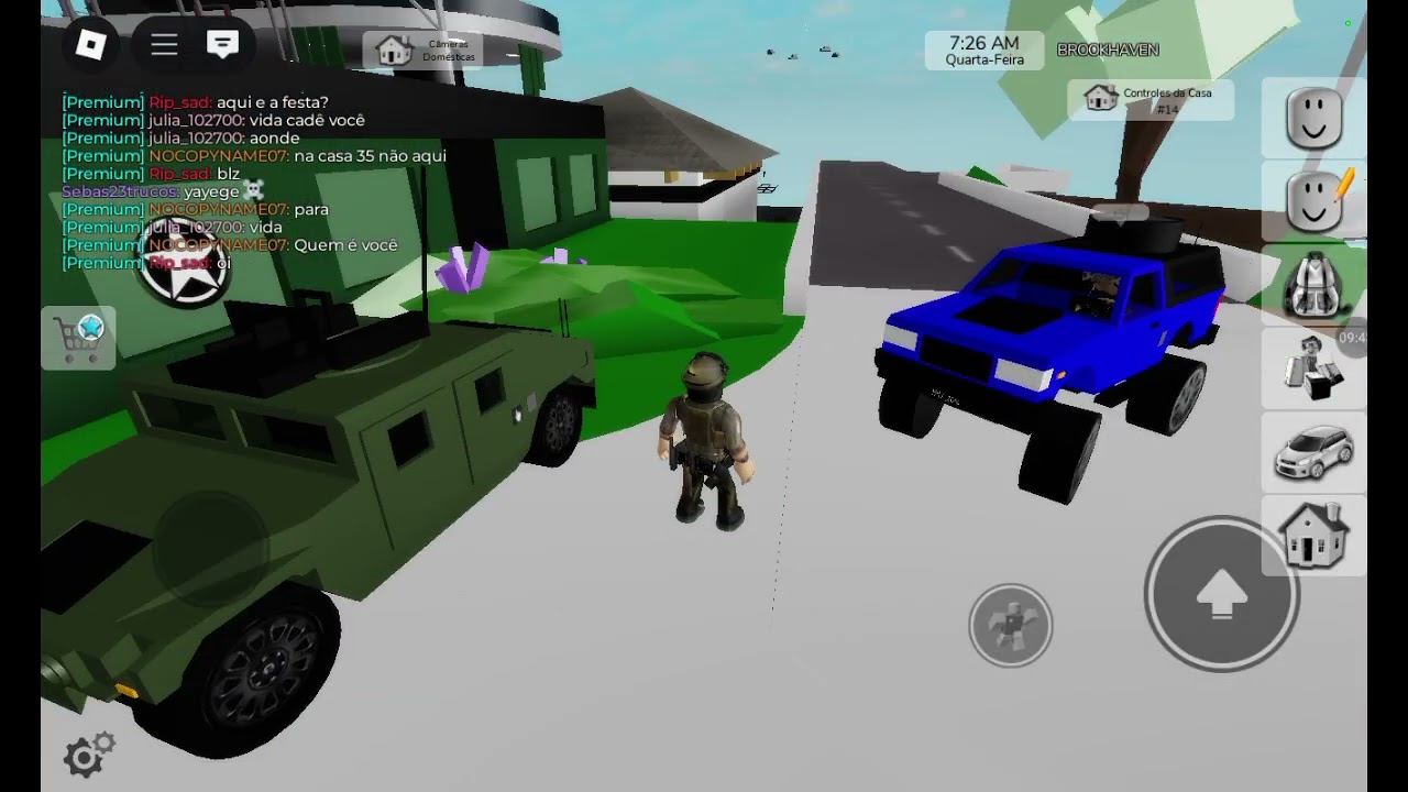 Nova atualização militar no brookhaven RP