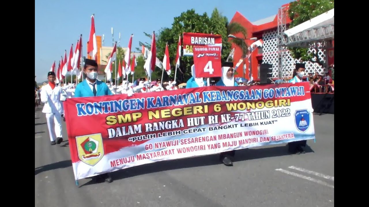 Karnaval Kebangsaan Go Nyawiji Sesarengan Mbangun Wonogiri, Tingkat Kec. Wonogiri, 18 Agustus 2022