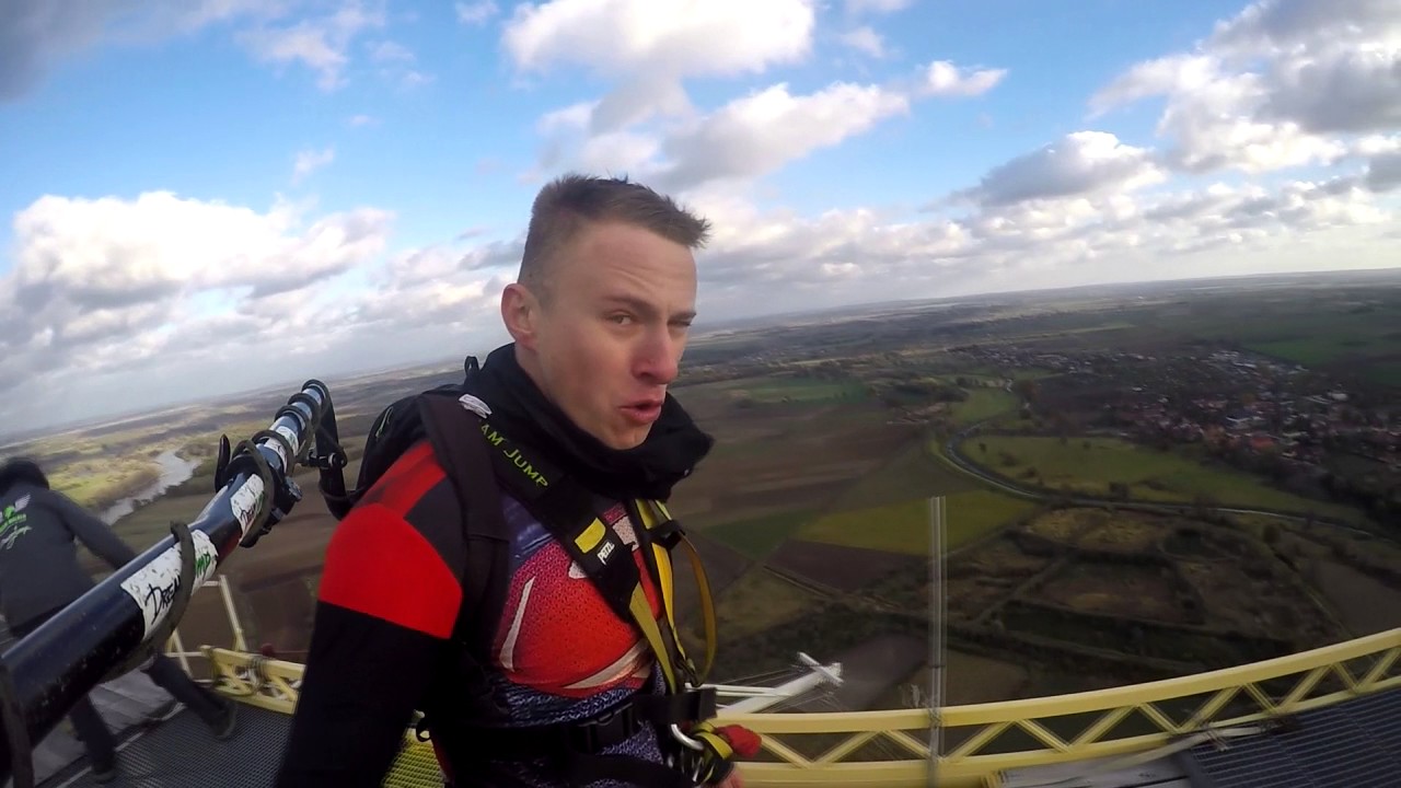 Dream Jump - Dream Tower Głogów 222m & GSXR K6 30.10.2016 by Jaco Moje