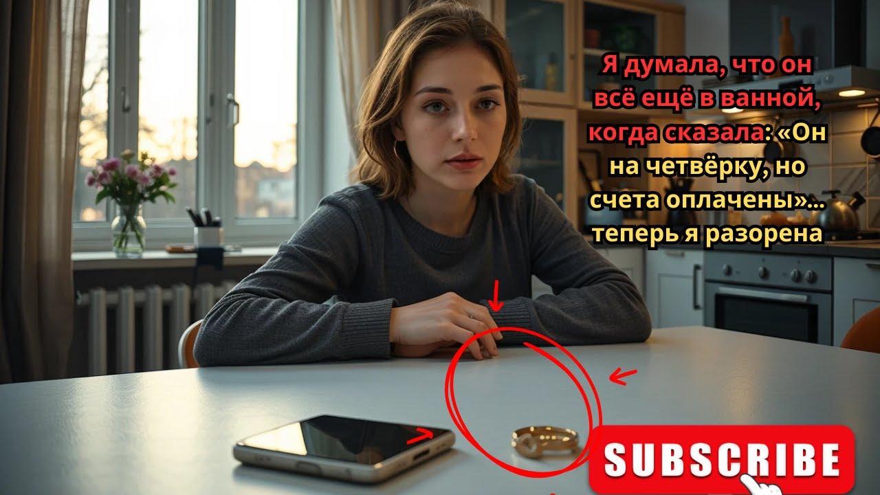 Я думала, он в ванной, когда сказала: «Он на 4, но счета оплачены»… теперь я разорена