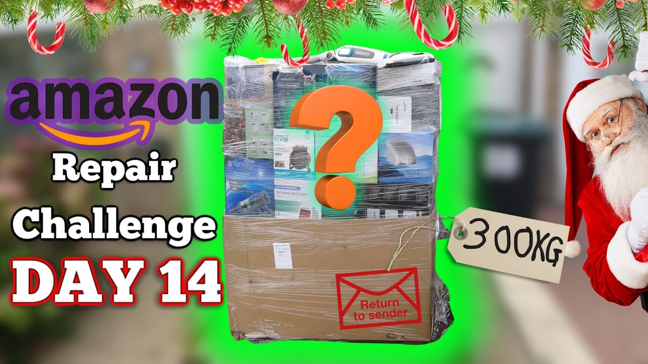 FIXING AMAZON RETURNS PALLET | DAY 14 | 2025 ADVENT Challenge