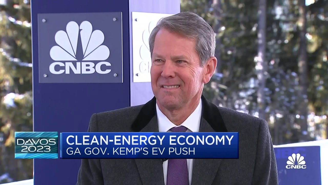 Georgia Gov. Brian Kemp: I'm here in Davos to sell our state