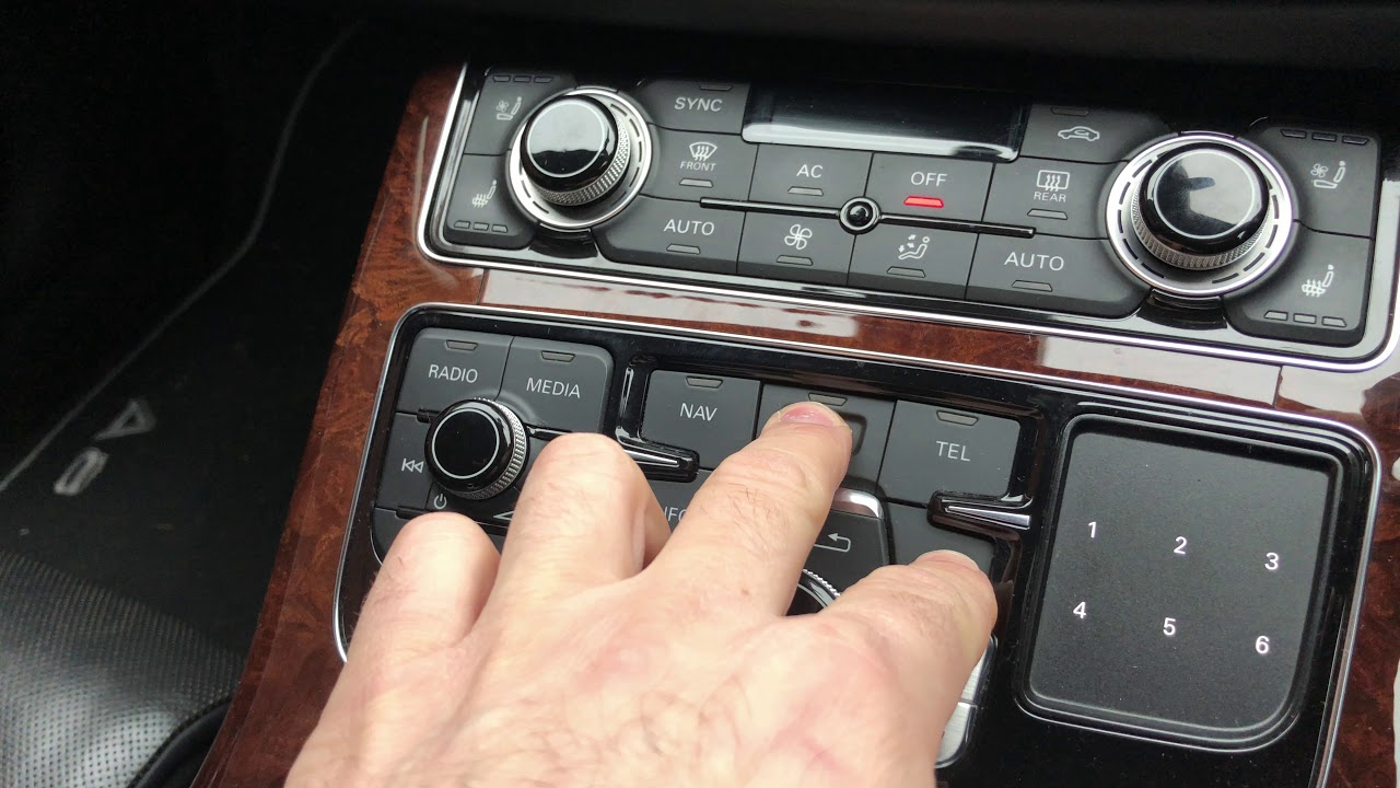 Audi montaż i kodowanie otwierania bramy garażowej, Audi Home link „Jan V8”