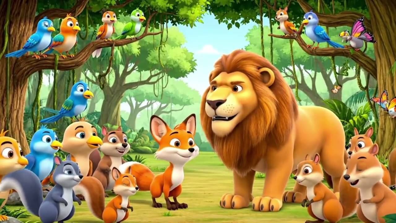 اردو کارٹون شیر اور ننھی لومڑی