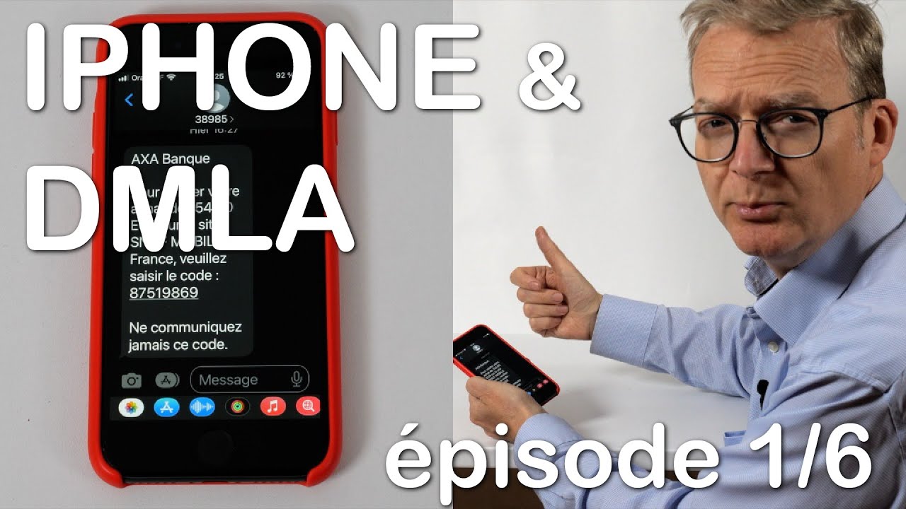 DMLA et Iphone épisode 1/6 - les 3 réglages de base