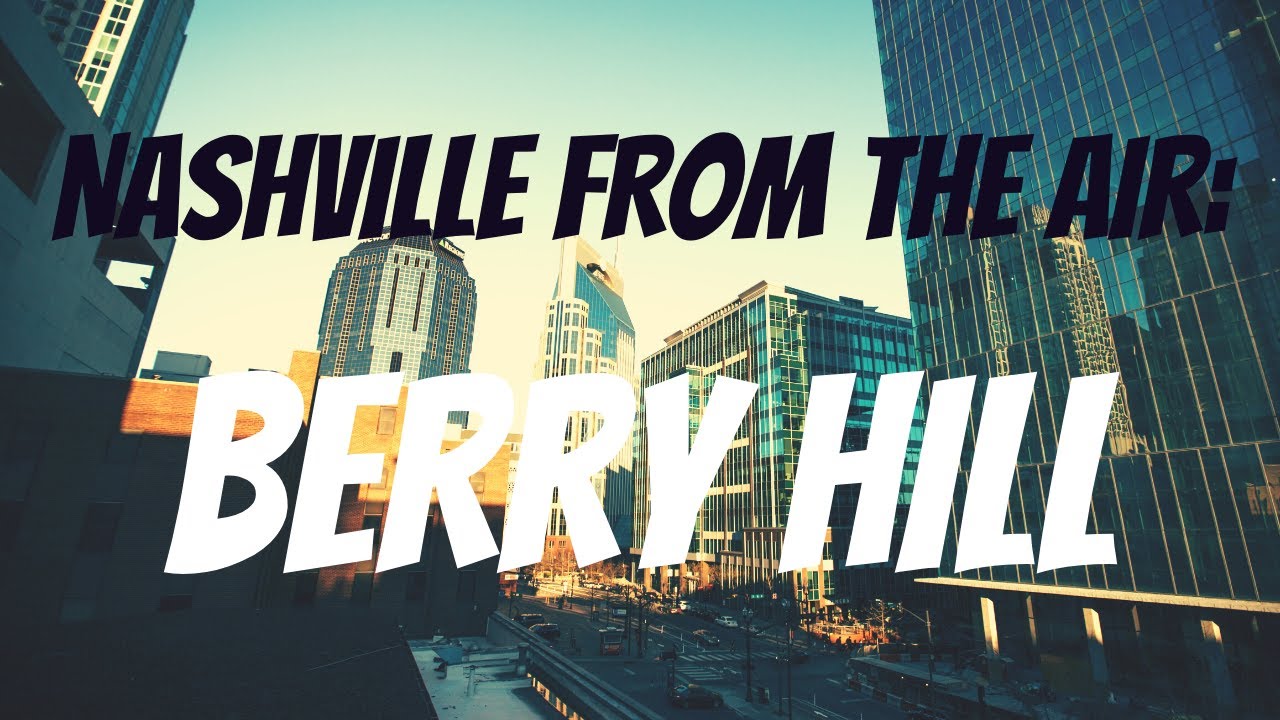 Nashville From The Air: Berry Hill (4K DRONE)
