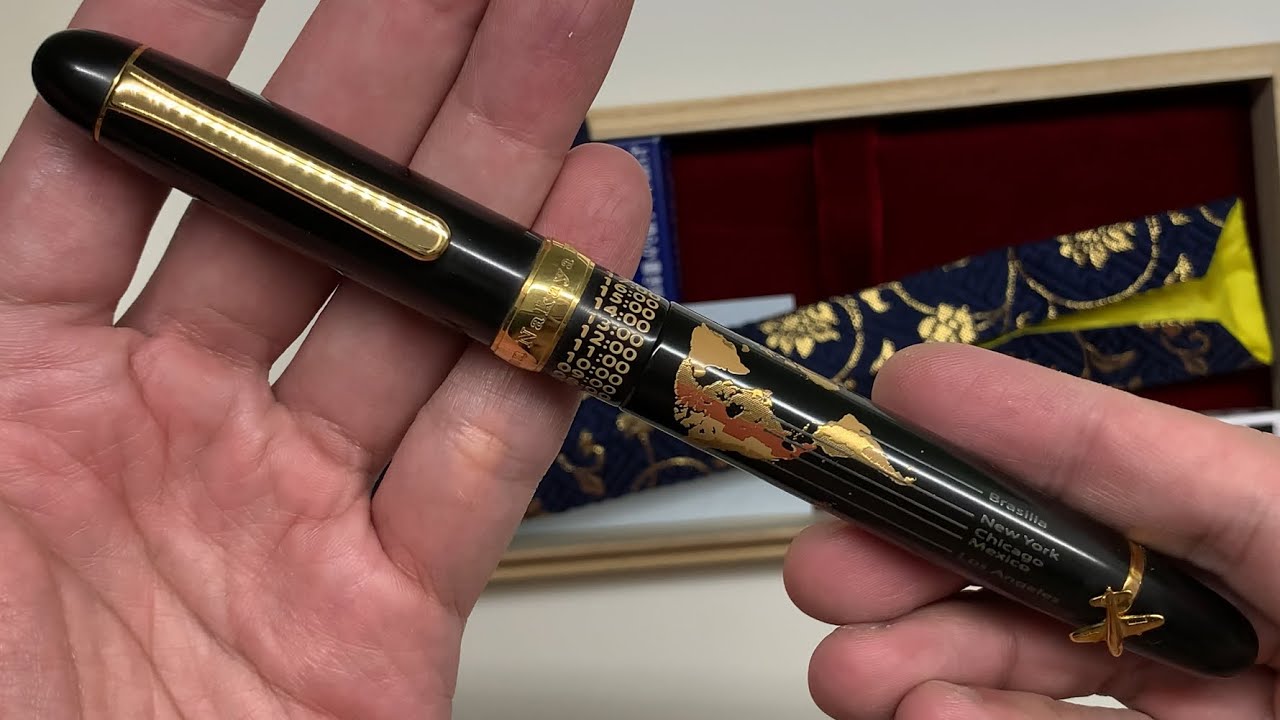 A Few Fair Pens - Nakaya BIJOUX No.6 World Time Model Fountain Pen with Music Nib
