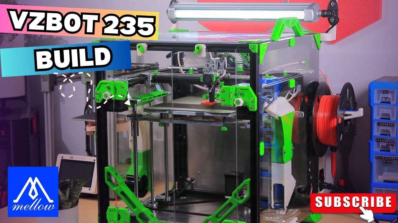 VzBoT - Vz235 AWD 3d printer build log | Mellow 3D kit