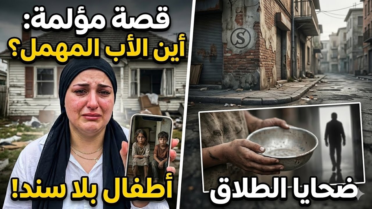 💔أب في البطاقة.. غائب في الواقع!
