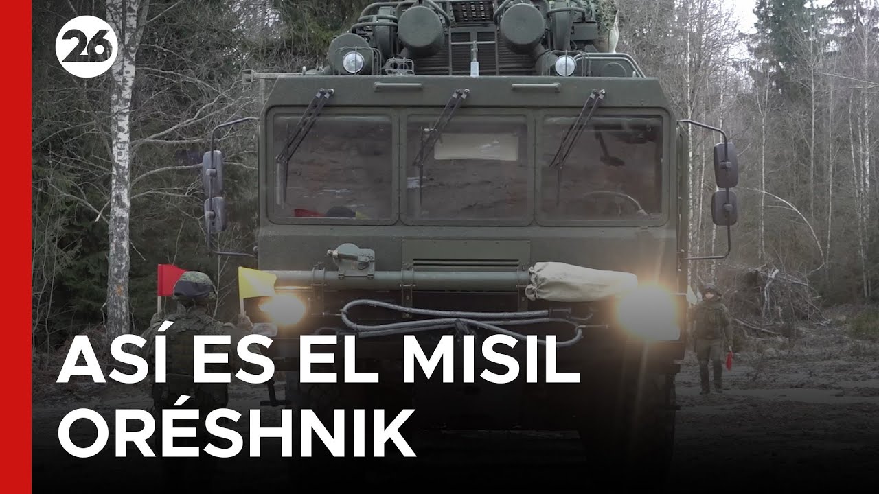 🇷🇺 RUSIA | Así fue el despliegue del sistema de misiles con capacidad nuclear Oréshnik