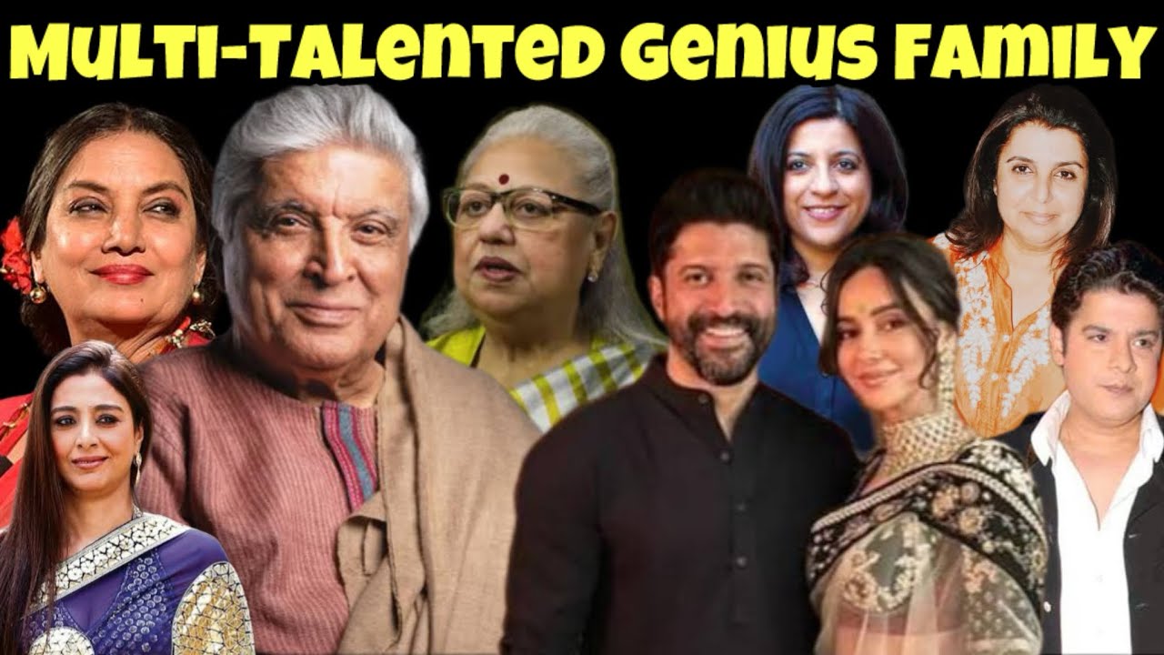 Javed Akhtar and Farhan Family History