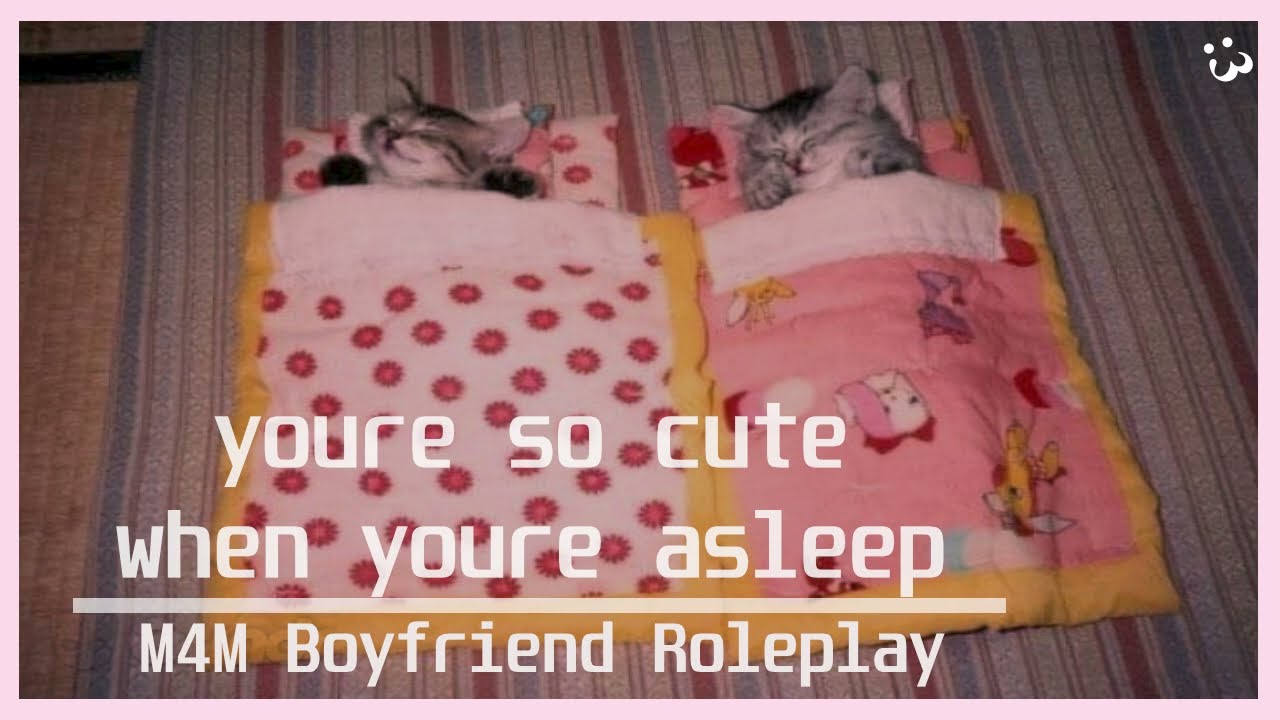 m4m boyfriend finds you sleeping fluff