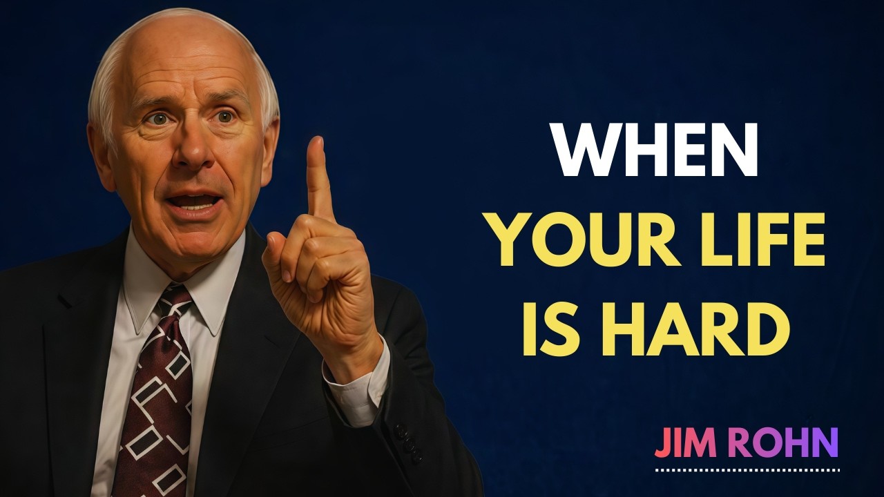 When Your Life Is Hard – Jim Rohn Motivational Speech