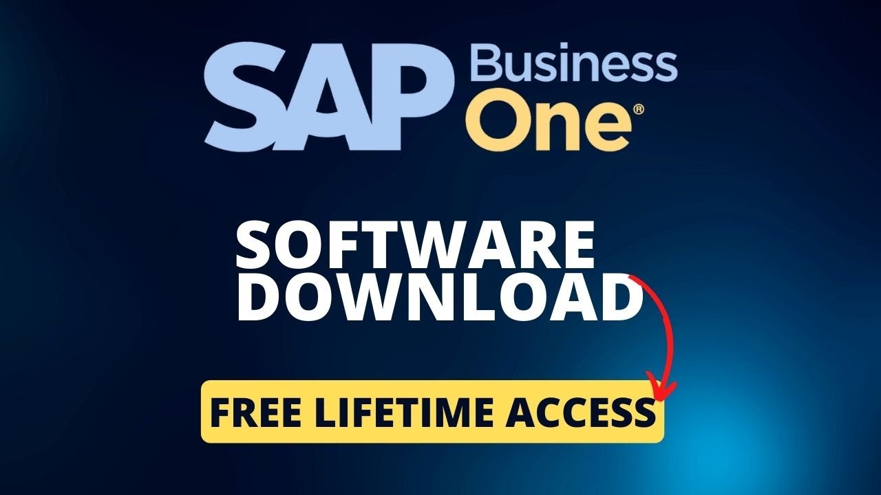 Download SAP Business One with Free Lifetime Software Access and Training