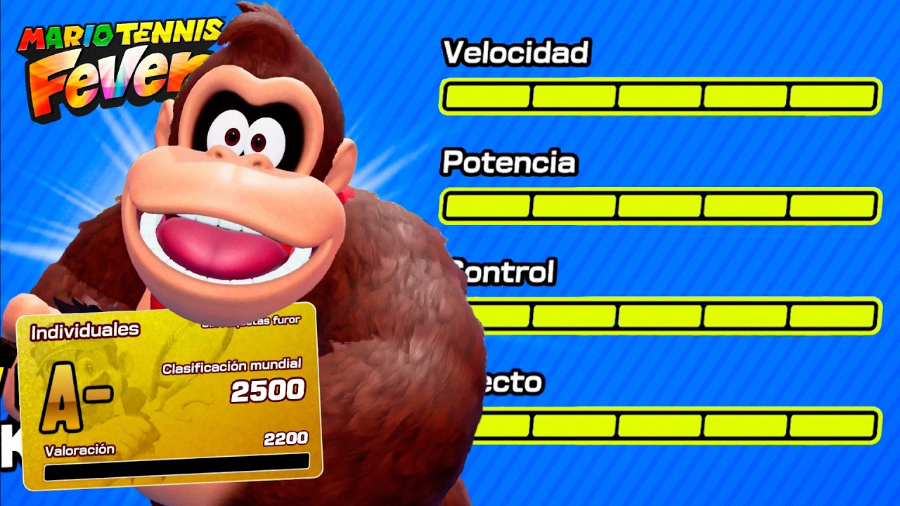 EL MEJOR PERSONAJE DE MARIO TENNIS FEVER PARA LLEGAR A RANGO A!!