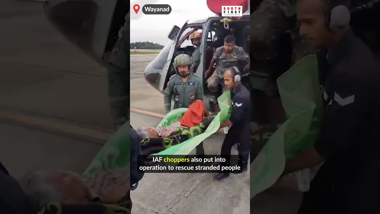 Wayanad disaster: IAF and Navy leads rescue efforts on war footing
