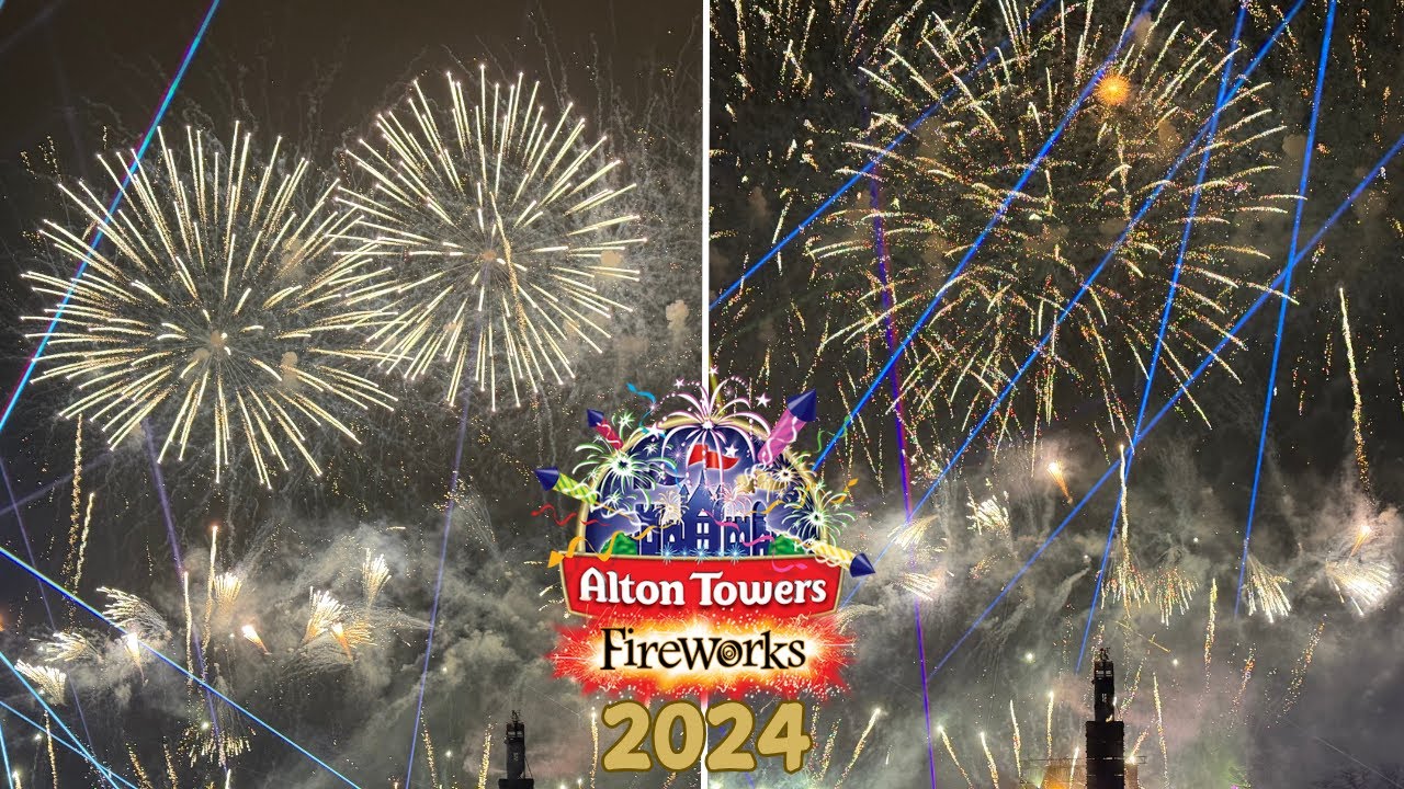 Alton Towers Fireworks Spectacular 2024 | Full Uncut Show | 4K