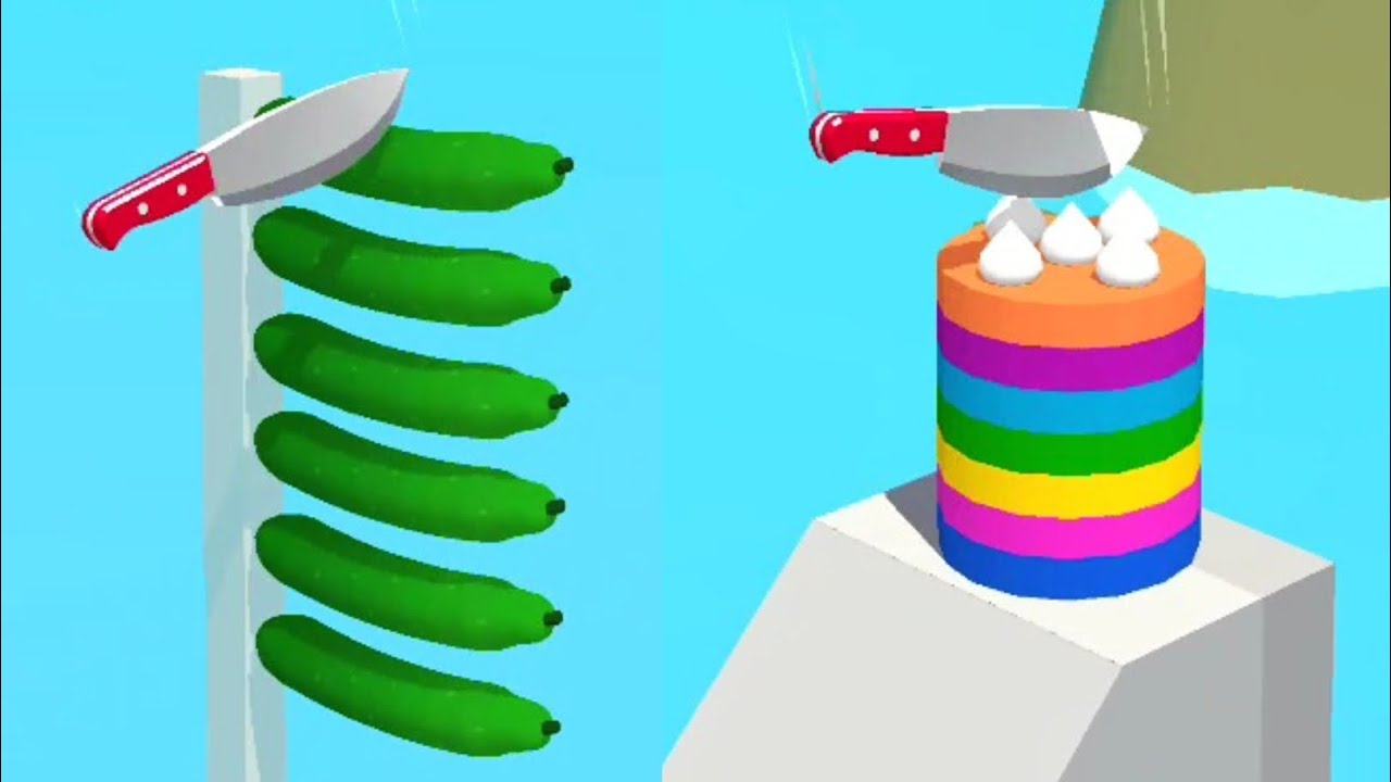 Slice It All! Very Satisfying and Relaxing ASMR Slicing Gameplay Video NEW UPDATE